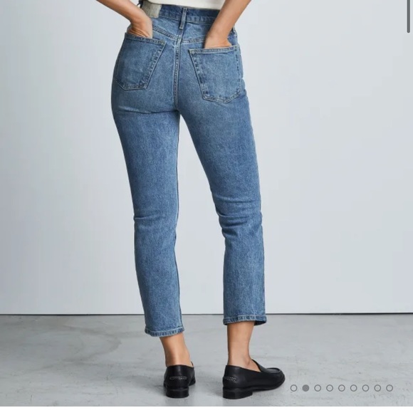 Everlane Cheeky Jean - size 30 - cropped raw hem - Picture 2 of 4
